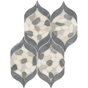 Harbor Petal Pebble - stone tile